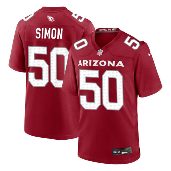 Mens Arizona Cardinals #50 Cody Simon Nike Cardinal Vapor F.U.S.E. Limited Jersey