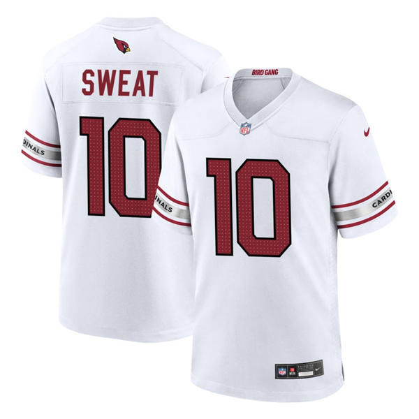 Mens Arizona Cardinals #10 Josh Sweat Nike White Vapor F.U.S.E. Limited Jersey
