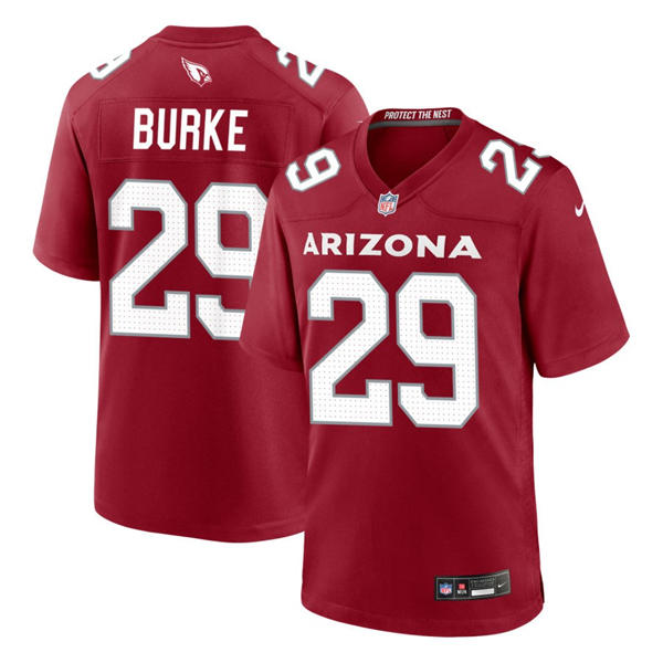 Mens Arizona Cardinals #29 Denzel Burke Nike Cardinal Vapor F.U.S.E. Limited Jersey