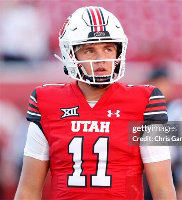 Mens Youth Utah Utes #11 Isaac Wilson 2025 XII Red College Football Game Jersey