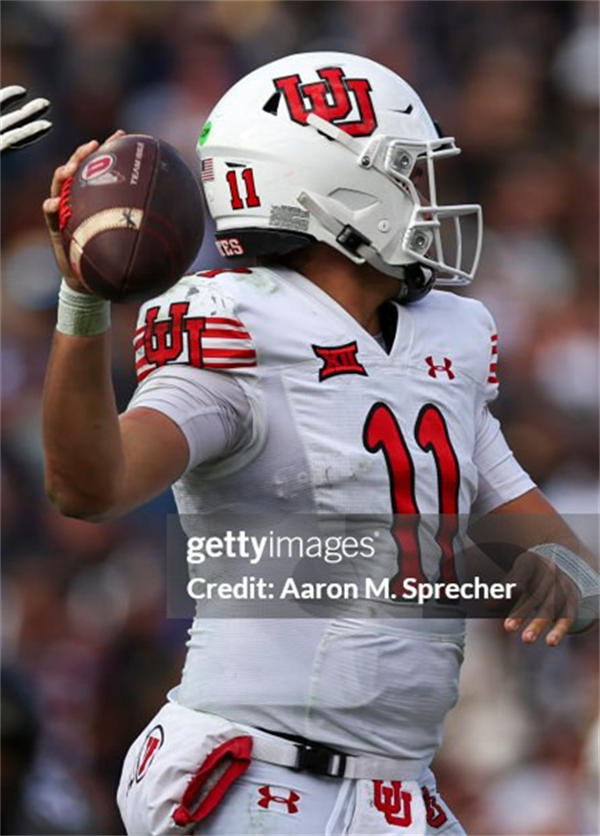 Mens Youth Utah Utes #11 Isaac Wilson 2025 XII White Retro College Football Throwback Jersey