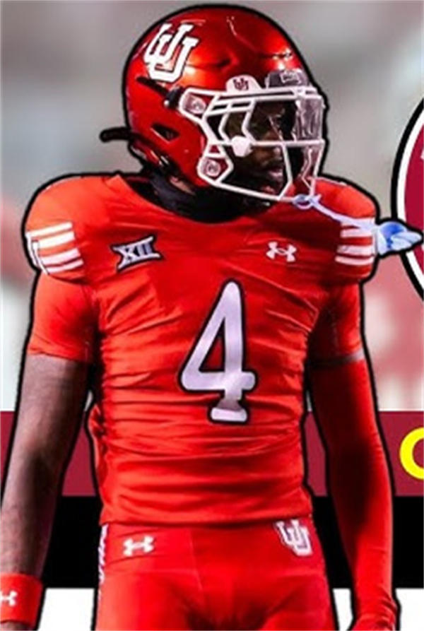 Mens Youth Utah Utes #4 Devon Dampier 2025 XII Red Retro College Football Throwback Jersey