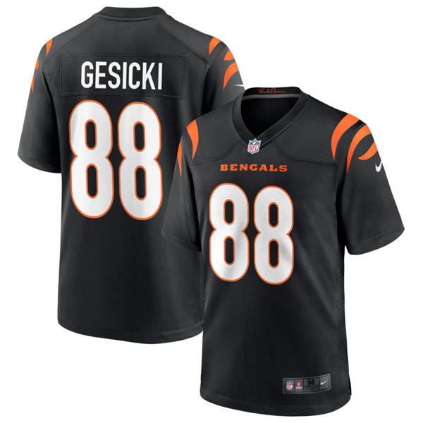 Men's Cincinnati Bengals #88 Mike Gesicki Nike Black Team Color Vapor F.U.S.E. Limited Jersey