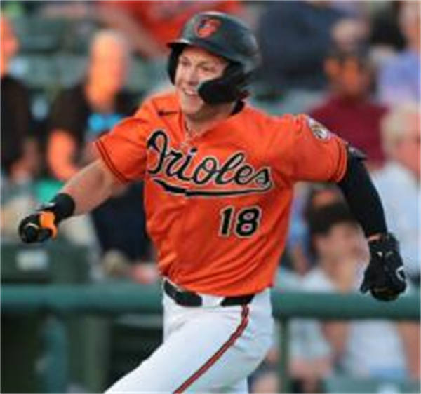 Mens Baltimore Orioles #18 Vance Honeycutt Nike Orange Alternate Limited Jersey