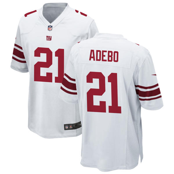 Men's New York Giants #21 Paulson Adebo Nike White Vapor F.U.S.E. Limited Jersey