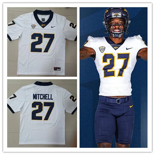 Toledo Rockets #27 Quinyon Mitchell 2023 White Football Game Jersey