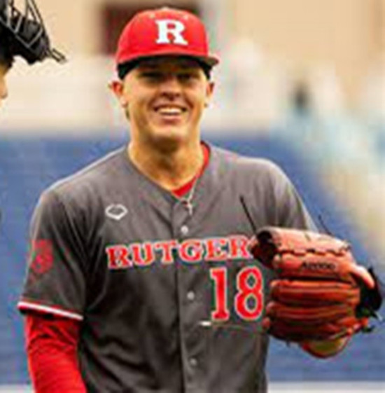 Rutgers Scarlet Knights #18 Landon Mack 2025 Dark Gray College Baseball Game Jersey