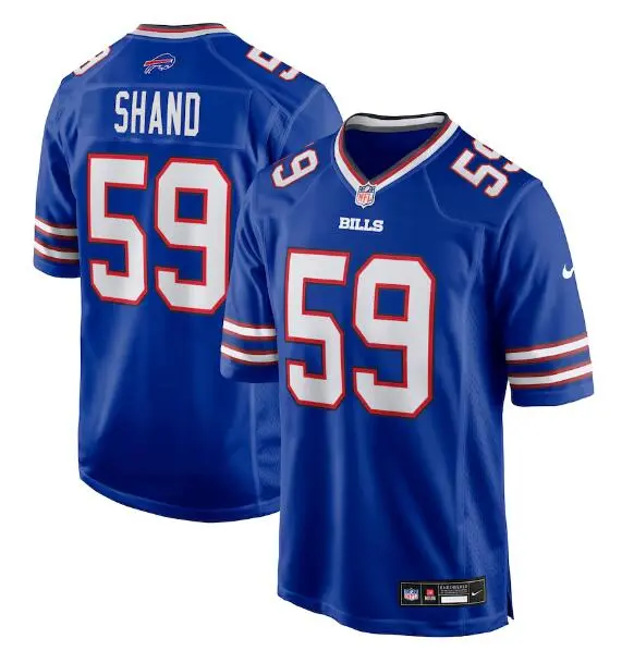 Mens Buffalo Bills #59 Paris Shand Nike Royal Vapor F.U.S.E. Limited Jersey