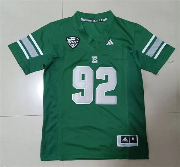 Eastern Michigan Eagles #92 Maxx Crosby Green Football Game Jerey