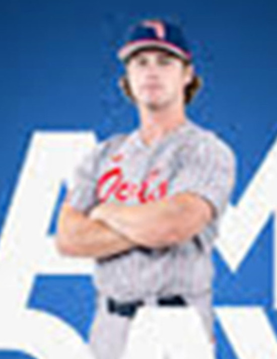 Florida Atlantic Owls #8 Trey Beard Gray Red Pinstripe  College Baseball Game Jersey