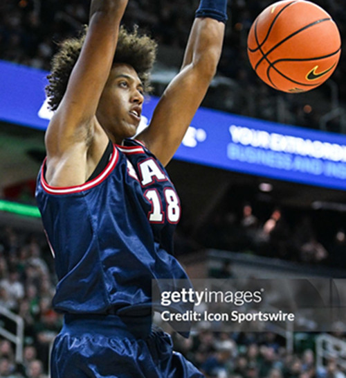 Florida Atlantic Owls #18 Baba Miller Navy College Basketball Game Jersey