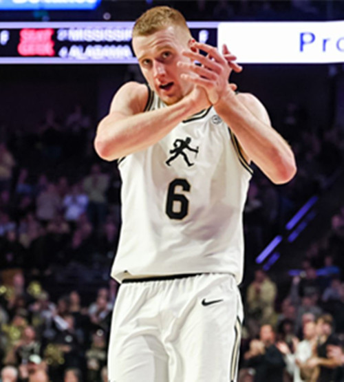 Wake Forest Demon Deacons #6 Cameron Hildreth White College Basketball Game Jersey