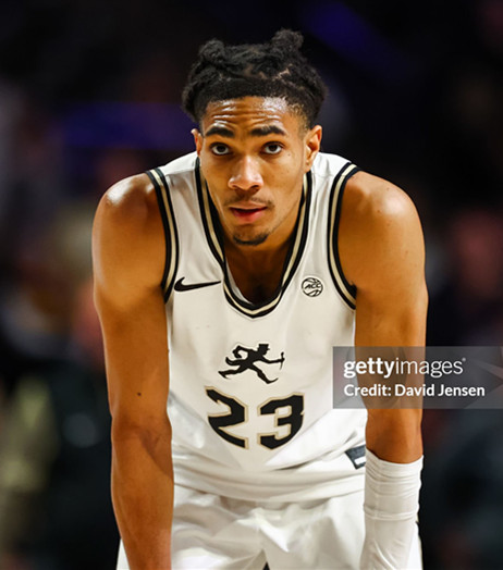 Wake Forest Demon Deacons #23 Hunter Sallis White College Basketball Game Jersey