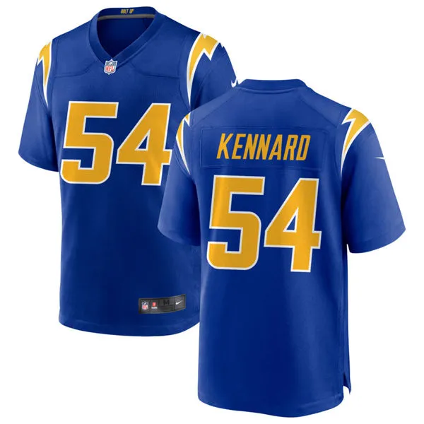 Men's Los Angeles Chargers #54 Kyle Kennard Nike Royal Gold 2nd Alternate Vapor F.U.S.E. Limited Jersey
