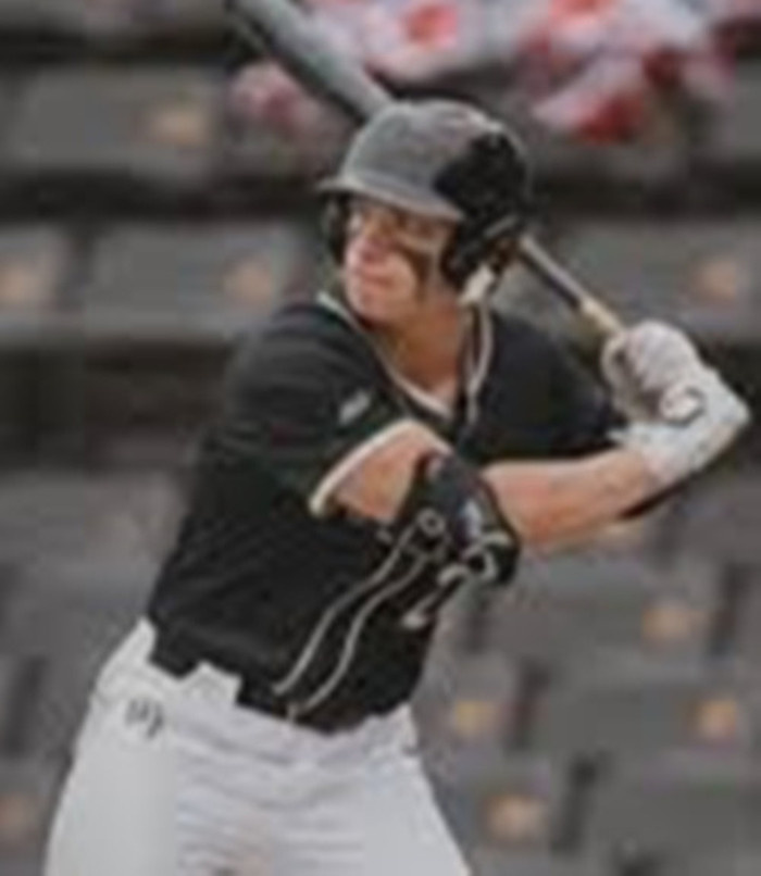 Wake Forest Demon Deacons #23 Ethan Conrad Black With Strip College Baseball Game Jersey