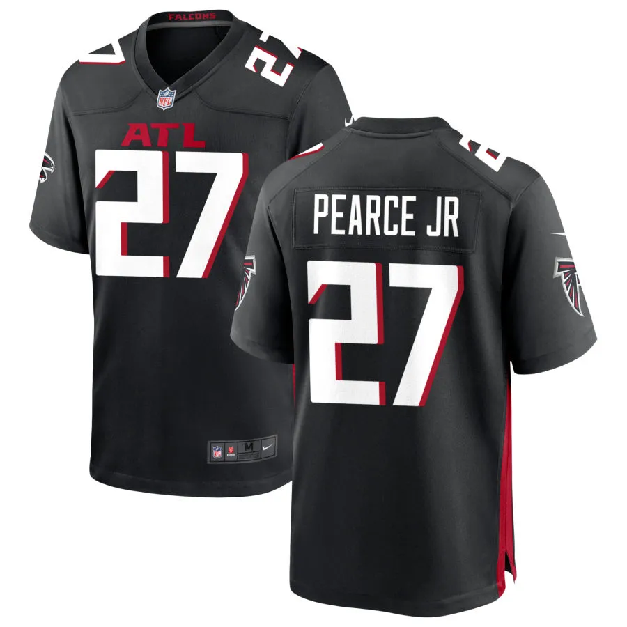 Men's Atlanta Falcons #27 James Pearce Jr. Nike Black Vapor F.U.S.E. Limited Jersey