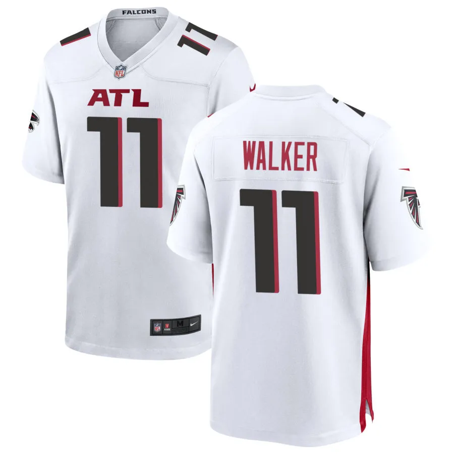 Youth Atlanta Falcons #11 Jalon Walker Nike White Limited Jersey