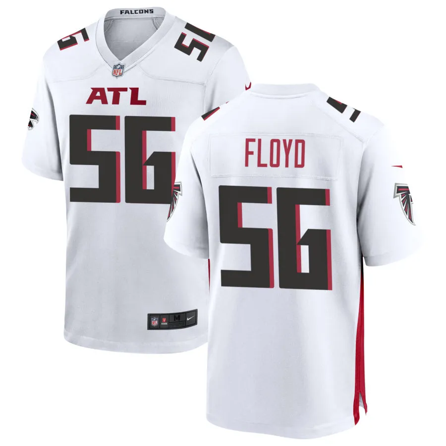 Youth Atlanta Falcons #56 Leonard Floyd Nike White Limited Jersey