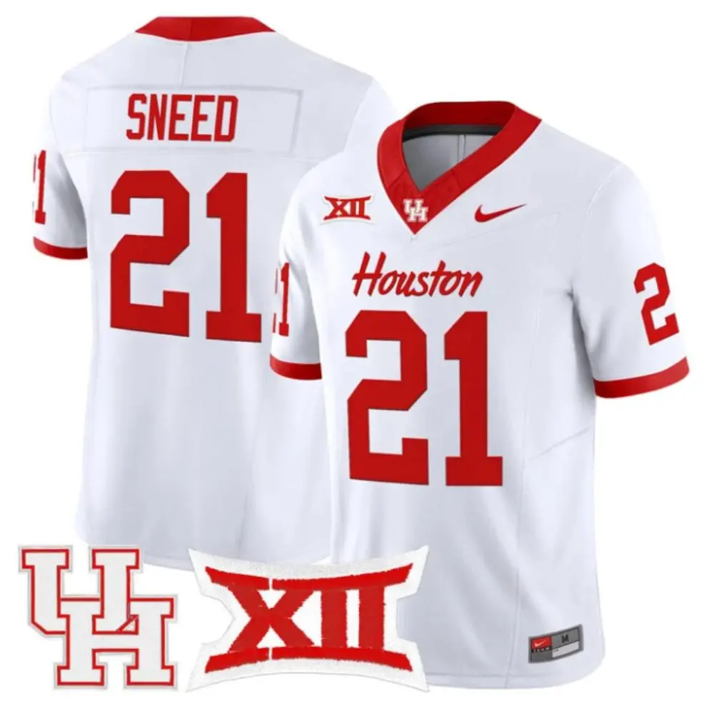 Houston Cougars #21 Stacy Sneed 2025 White Vapor F.U.S.E. Limited Jersey