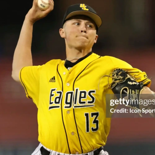 Southern Miss Golden Eagles #13 Matt Adams Gold without name Baseball Game Jersey