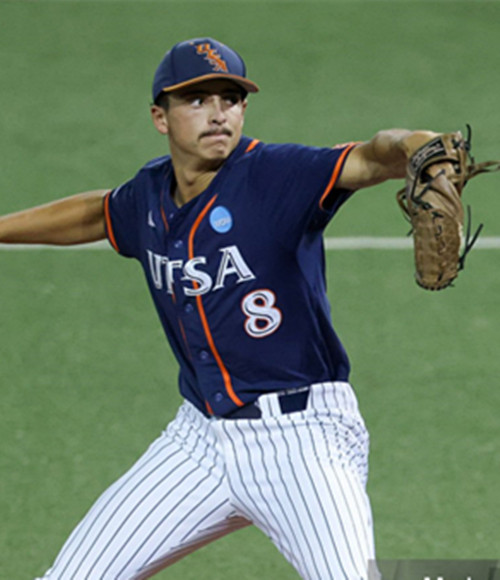 UTSA Roadrunners #8 Robert Orloski Navy College Baseball Game Jersey