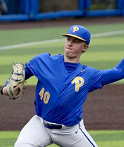 Pittsburgh Panthers #40 Ryan Reed Blue P  College Baseball Game Jersey