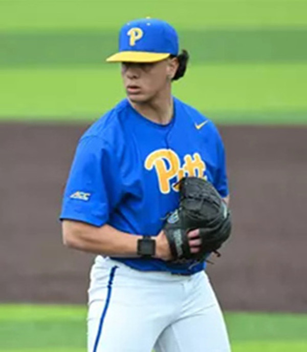 Pittsburgh Panthers #11 Pat Gardner Blue Pitt College Baseball Game Jersey