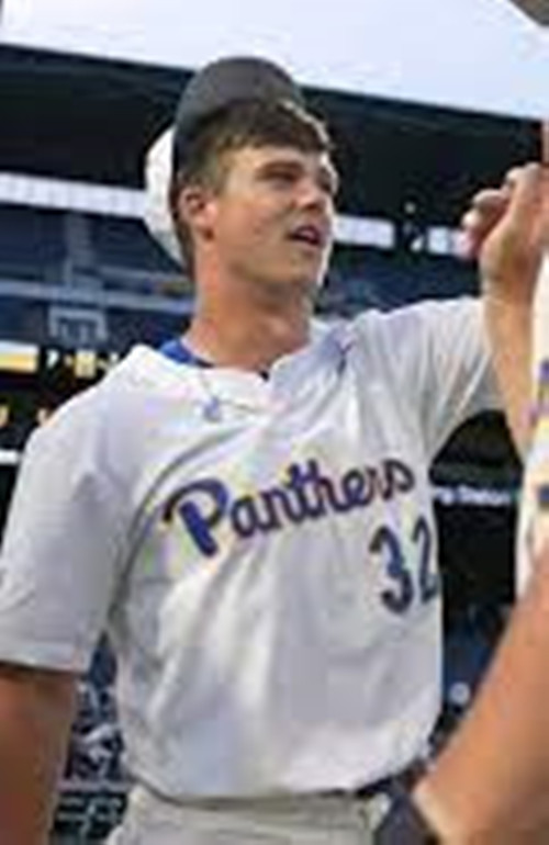 Pittsburgh Panthers #32 Drew Lafferty White Pullover College Baseball Game Jersey