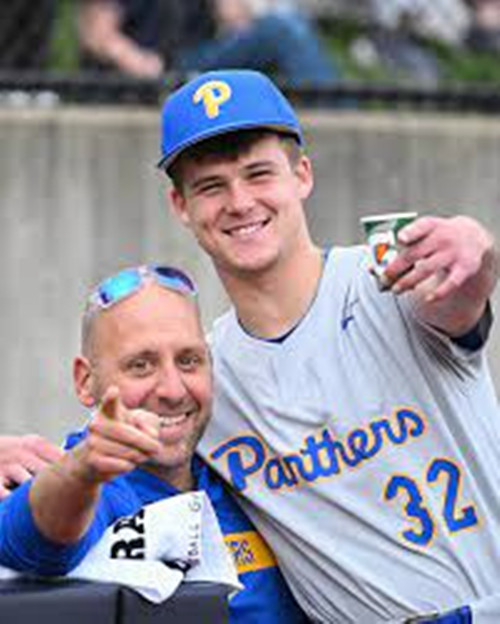 Pittsburgh Panthers #32 Drew Lafferty Gray Pullover Two Button College Baseball Game Jersey