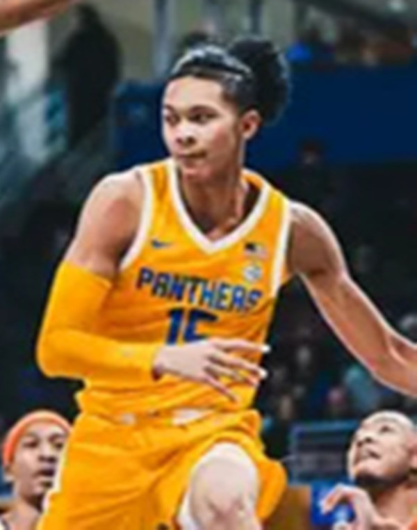 Pittsburgh Panthers #15 Jaland Lowe  Yellow Panthers College Basketball Game Jersey