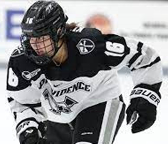 Providence Friars #16 Trevor Connelly White College Hockey Game Jersey