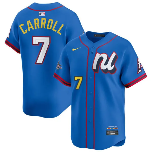 Arizona Diamondbacks #7 Corbin Carroll 2025 All-Star National League Limited Player Jersey Blue
