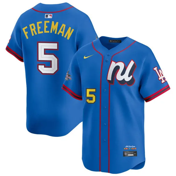 Los Angeles Dodgers #5 Freddie Freeman 2025 All-Star National League Limited Player Jersey Blue