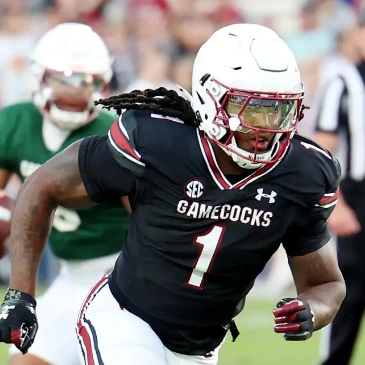 South Carolina Gamecocks #1 Rahsul Faison Black Football Game Jersey