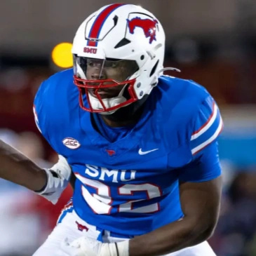 SMU Mustangs #32 Billy Walton III Nike 2025 Royal SMU Football Game Jersey