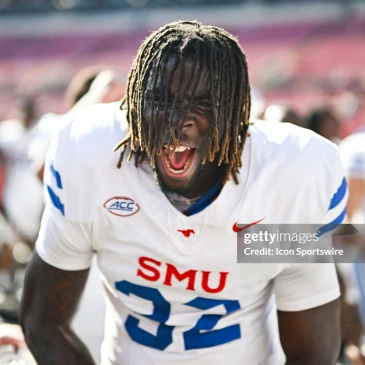 SMU Mustangs #32 Billy Walton III Nike 2025 White SMU Football Game Jersey