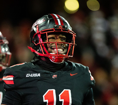 Western Kentucky Hilltoppers #11 La'Vell Wright Black College Football Game Jersey