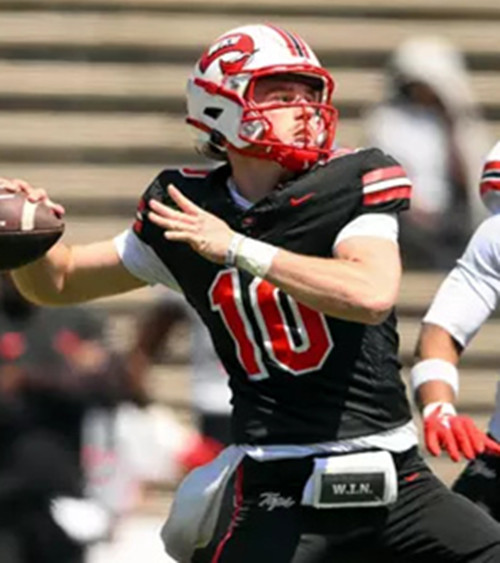 Western Kentucky Hilltoppers #10 Caleb McMickle Black College Football Game Jersey