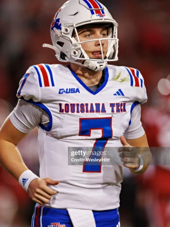 Louisiana Tech Bulldogs #7 Evan Bullock White College Football Jersey