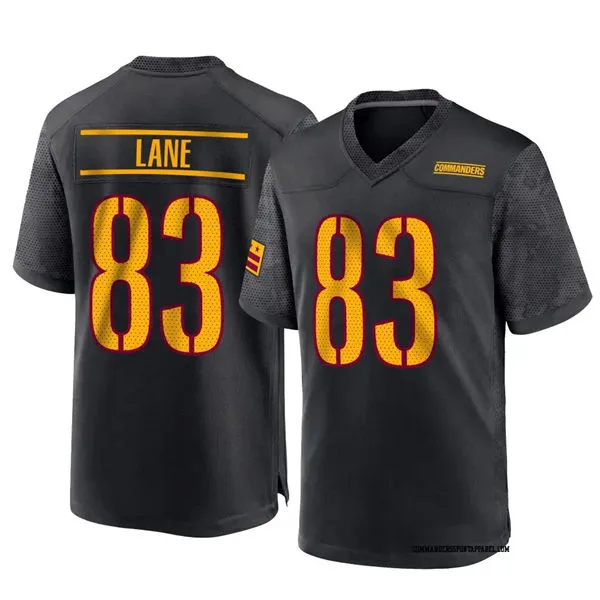 Mens Washington Commanders #83 Jaylin Lane Black Alternate Vapor Limited Jersey