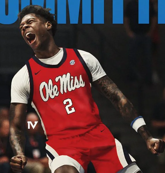 Ole Miss Rebels #2 AJ Storr 2025 Red College Basketball Game Jersey