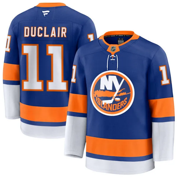 Mens New York Islanders #11 Anthony Duclair Fanatics Royal Home Jersey