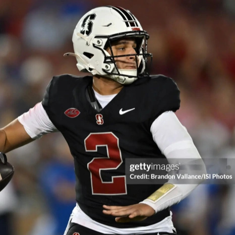 Stanford Cardinal #2 Elijah Brown 2025 Black College Football Game Jersey