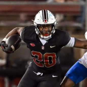 Stanford Cardinal #20 Micah Ford 2025 Black College Football Game Jersey