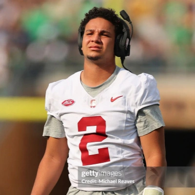 Stanford Cardinal #2 Elijah Brown 2025 White College Football Game Jersey