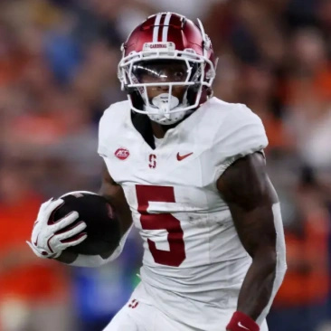 Stanford Cardinal #5 Chris Davis Jr. 2025 White College Football Game Jersey