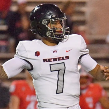 UNLV Runnin' Rebels #7 Cameron Friel Nike 2023 White Football Game Jersey