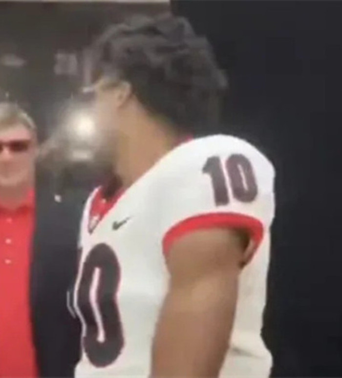 Georgia Bulldogs #10 Elyiss Williams White  Football Game Jersey