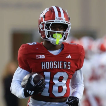 Indiana Hoosiers #18 Solomon Vanhorse Crimson Hoosiers College Football Jersey