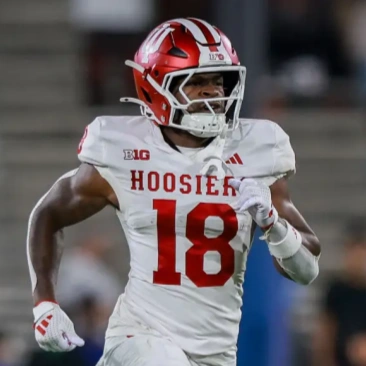 Indiana Hoosiers #18 Solomon Vanhorse White Hoosiers College Football Jersey